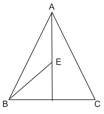 In a triangle mathrm ABC mathrm E is the mid point - Tutorix